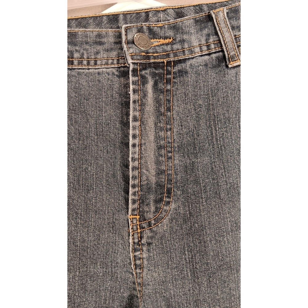 Additions By Chico's Womans Jeans Size 1.5 Medium Blue Straight Leg Mid Rise - Picture 3 of 8